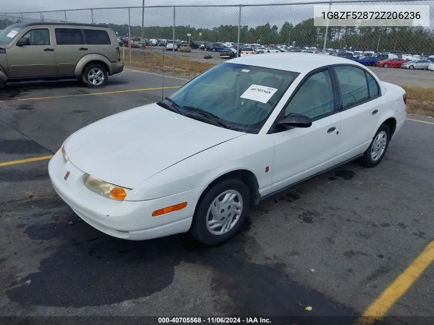 2002 Saturn S-Series Sl VIN: 1G8ZF52872Z206236 Lot: 40705568