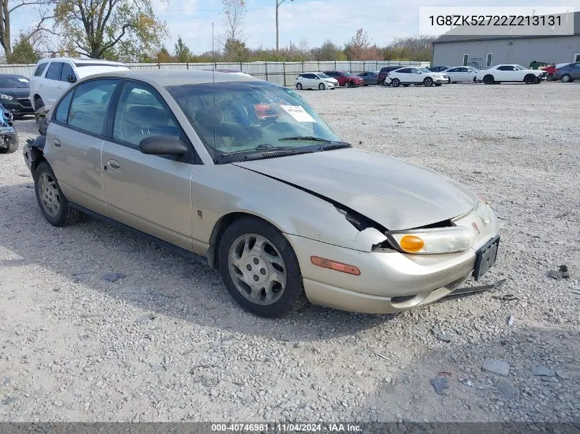 2002 Saturn Sl2 Sl2 VIN: 1G8ZK52722Z213131 Lot: 40746981