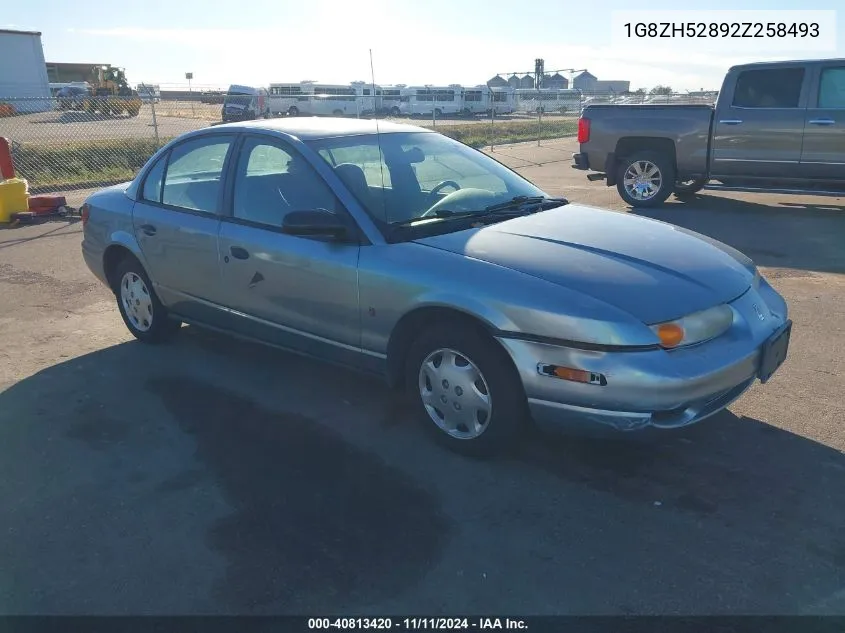 2002 Saturn S-Series Sl1 VIN: 1G8ZH52892Z258493 Lot: 40813420