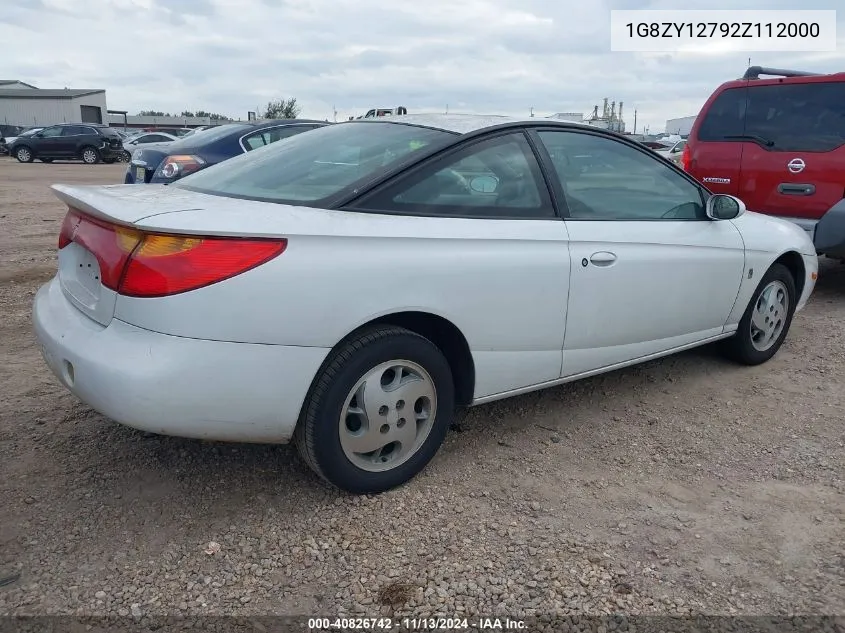 1G8ZY12792Z112000 2002 Saturn S-Series Sc2