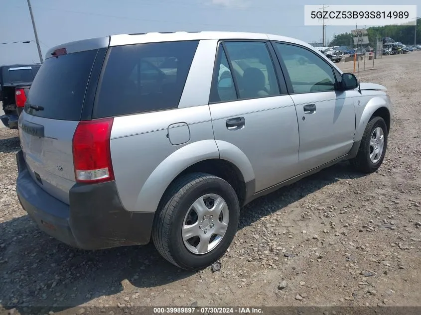 5GZCZ53B93S814989 2003 Saturn Vue V6