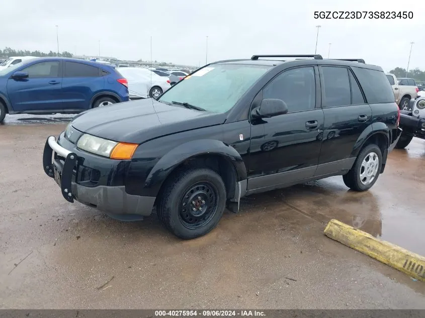 2003 Saturn Vue 4 Cyl VIN: 5GZCZ23D73S823450 Lot: 40275954