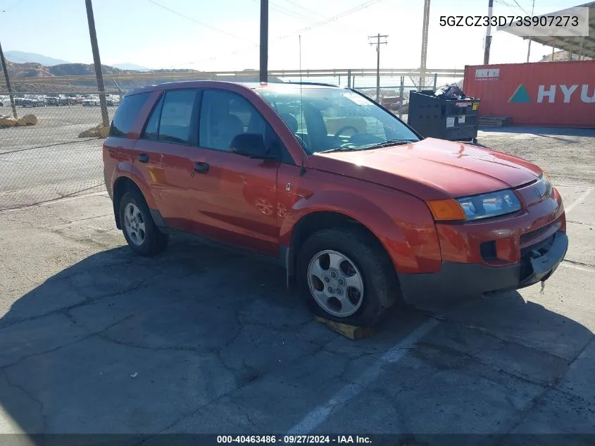 2003 Saturn Vue 4 Cyl VIN: 5GZCZ33D73S907273 Lot: 40463486