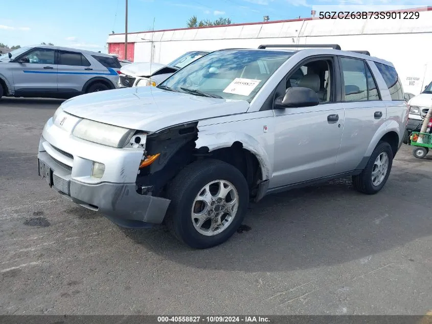 2003 Saturn Vue V6 VIN: 5GZCZ63B73S901229 Lot: 40558827