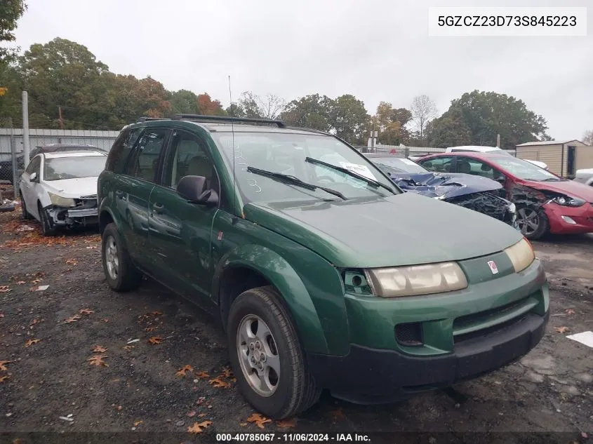 2003 Saturn Vue 4 Cyl VIN: 5GZCZ23D73S845223 Lot: 40785067