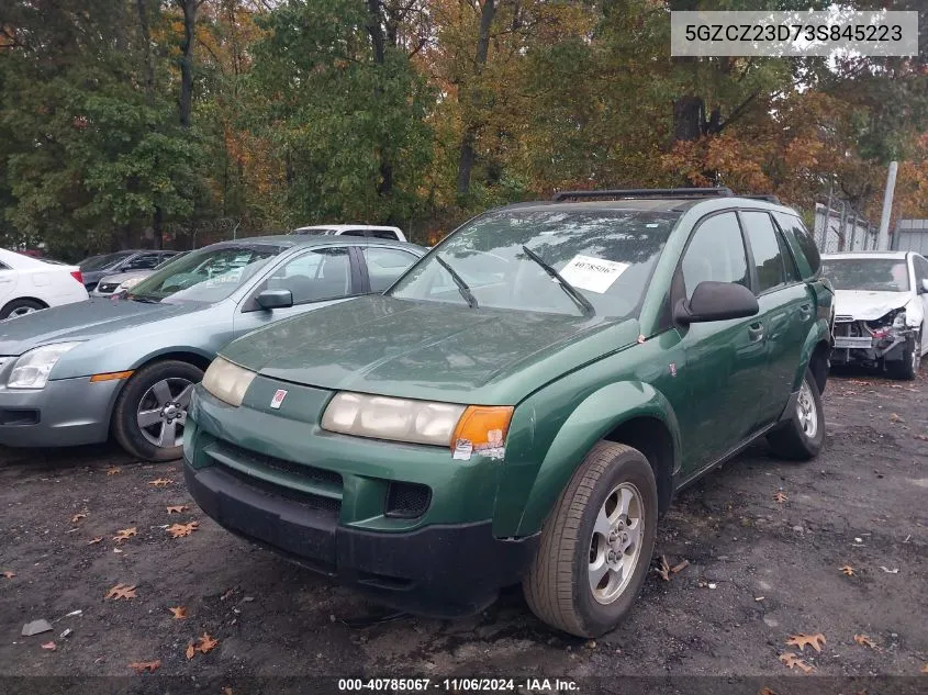 2003 Saturn Vue 4 Cyl VIN: 5GZCZ23D73S845223 Lot: 40785067