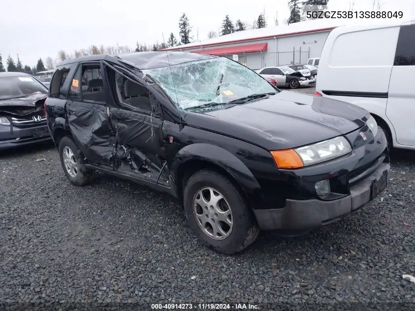 2003 Saturn Vue V6 VIN: 5GZCZ53B13S888049 Lot: 40914273