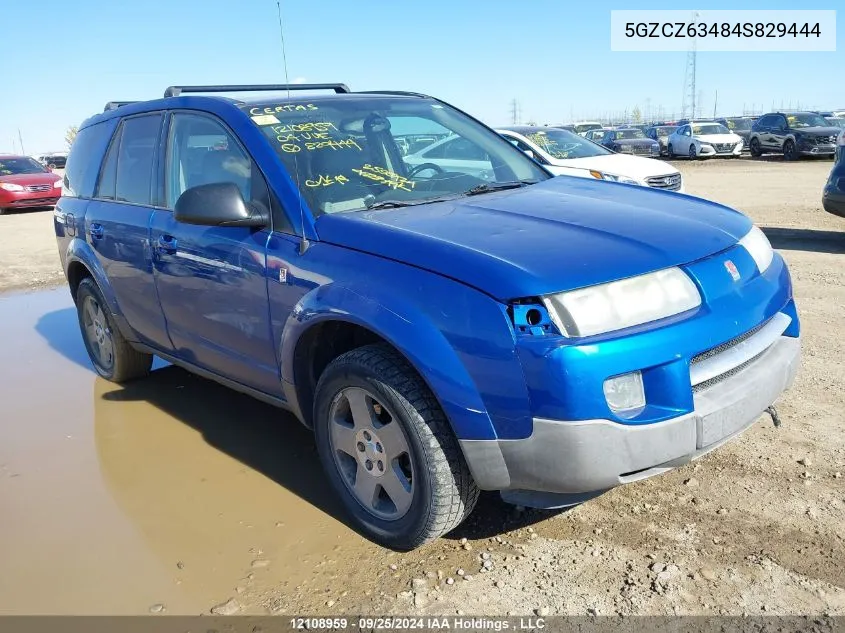 2004 Saturn Vue VIN: 5GZCZ63484S829444 Lot: 12108959