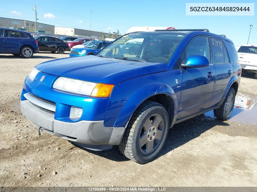 2004 Saturn Vue VIN: 5GZCZ63484S829444 Lot: 12108959