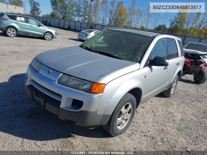 2004 Saturn Vue VIN: 5GZCZ33D84S813517 Lot: 12123691