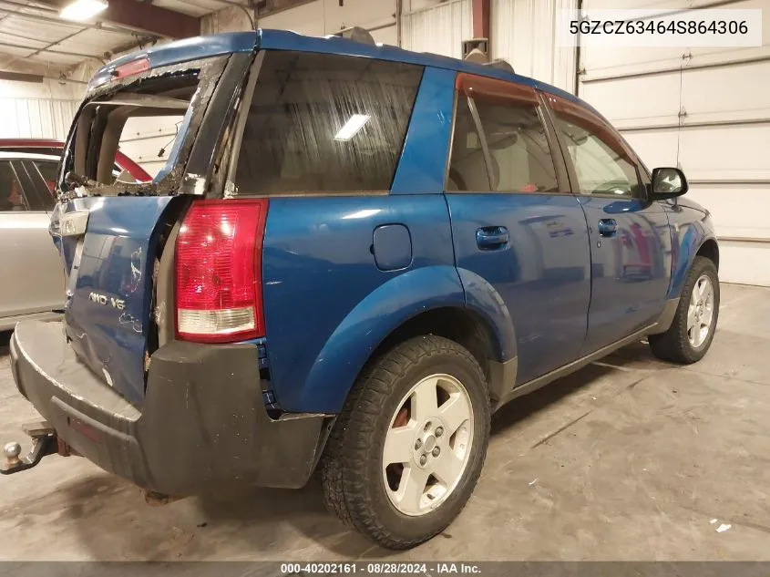 2004 Saturn Vue V6 VIN: 5GZCZ63464S864306 Lot: 40202161