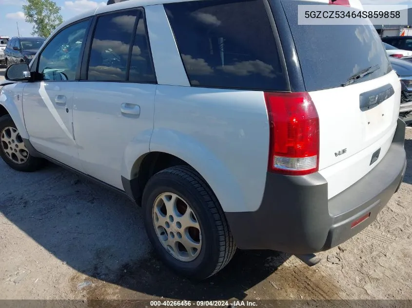 2004 Saturn Vue V6 VIN: 5GZCZ53464S859858 Lot: 40266456