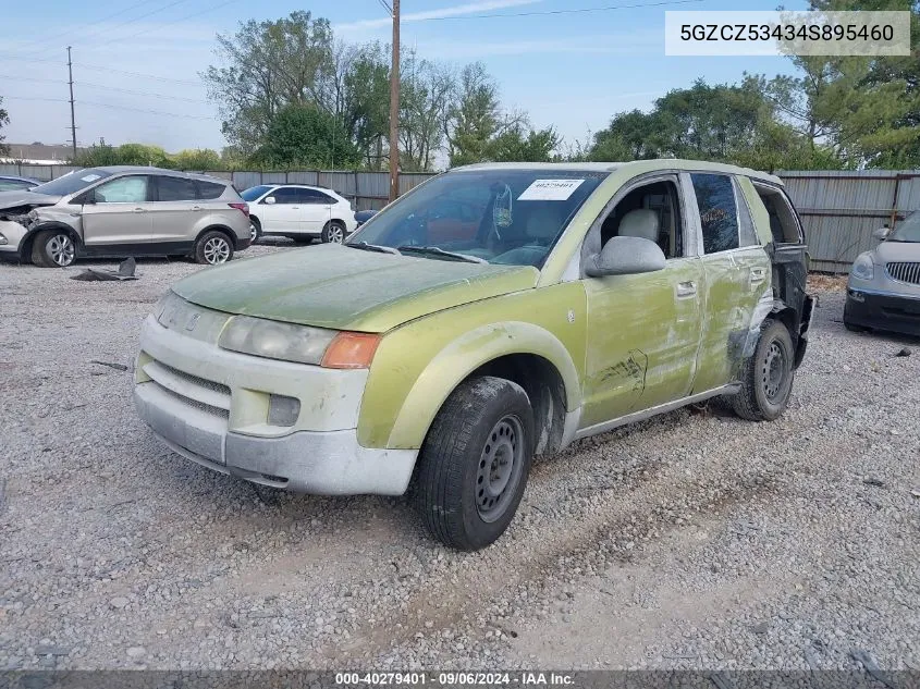 2004 Saturn Vue V6 VIN: 5GZCZ53434S895460 Lot: 40279401