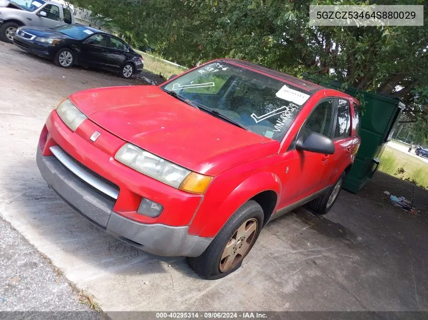 2004 Saturn Vue V6 VIN: 5GZCZ53464S880029 Lot: 40295314