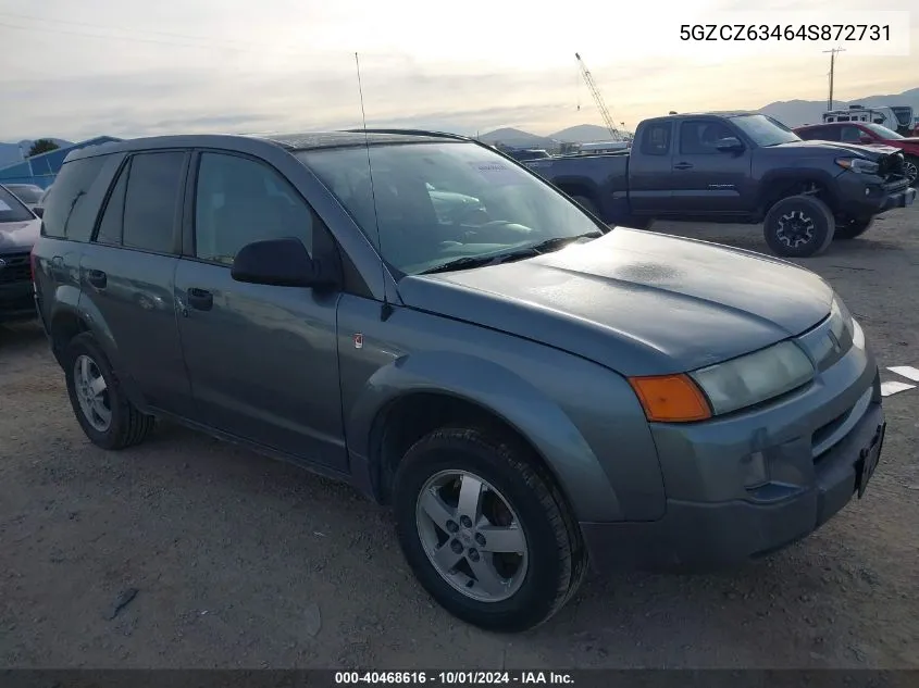 2004 Saturn Vue V6 VIN: 5GZCZ63464S872731 Lot: 40468616