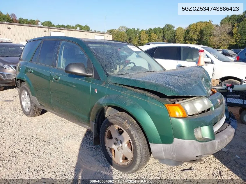 2004 Saturn Vue VIN: 5GZCZ53474S886423 Lot: 40584062