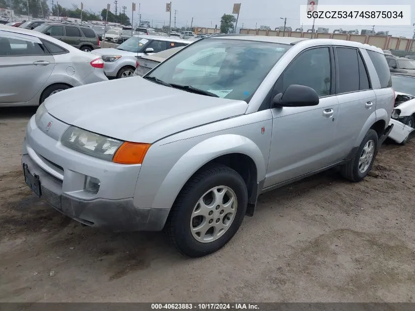 2004 Saturn Vue V6 VIN: 5GZCZ53474S875034 Lot: 40623883