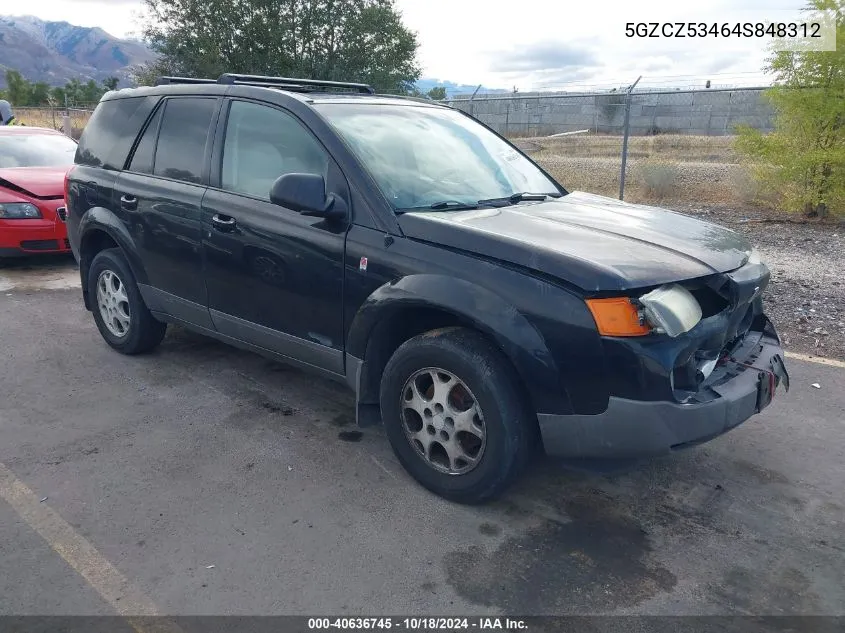 2004 Saturn Vue V6 VIN: 5GZCZ53464S848312 Lot: 40636745