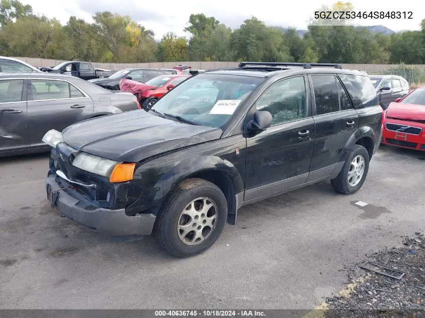 2004 Saturn Vue V6 VIN: 5GZCZ53464S848312 Lot: 40636745