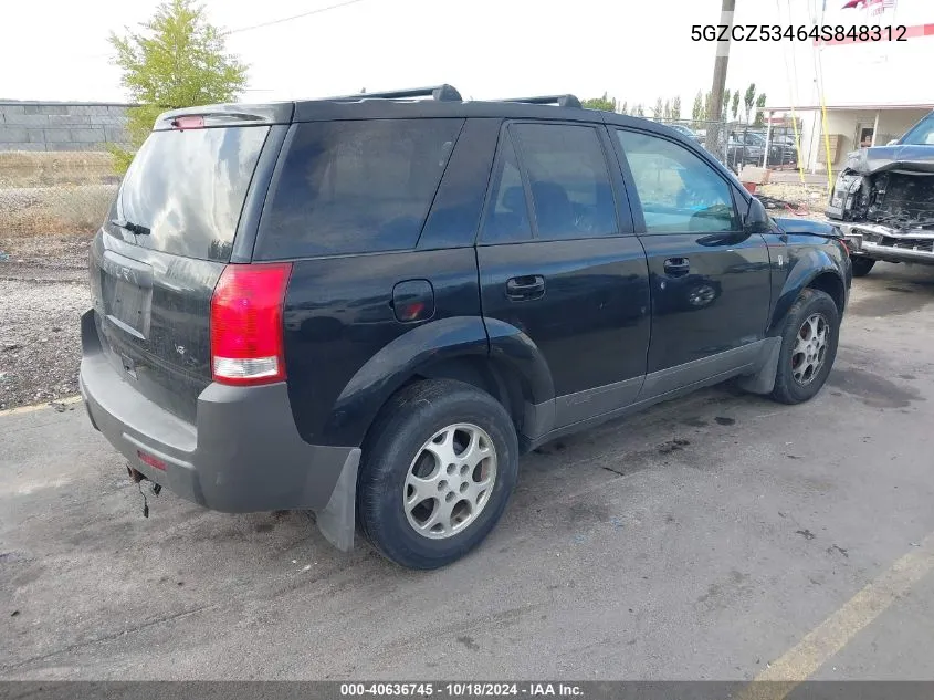 2004 Saturn Vue V6 VIN: 5GZCZ53464S848312 Lot: 40636745