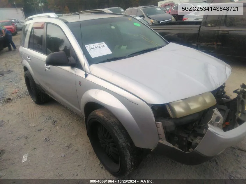 2004 Saturn Vue VIN: 5GZCZ53414S848721 Lot: 40691864