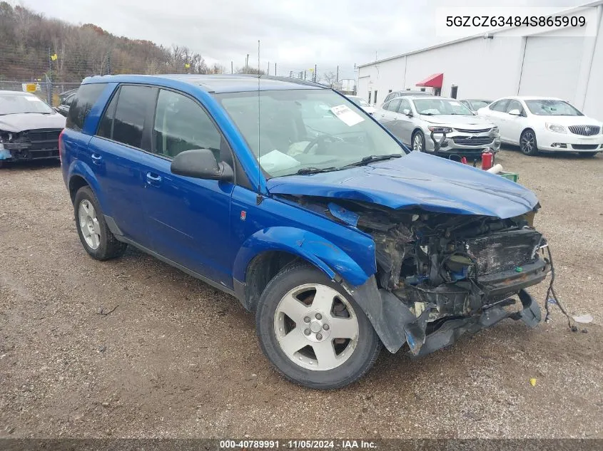 2004 Saturn Vue V6 VIN: 5GZCZ63484S865909 Lot: 40789991