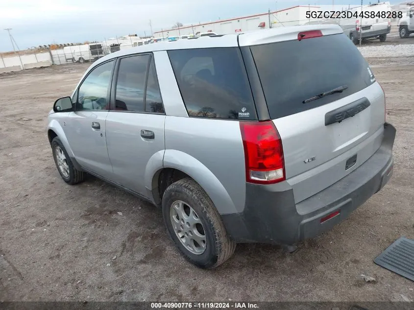 2004 Saturn Vue 4 Cyl VIN: 5GZCZ23D44S848288 Lot: 40900776