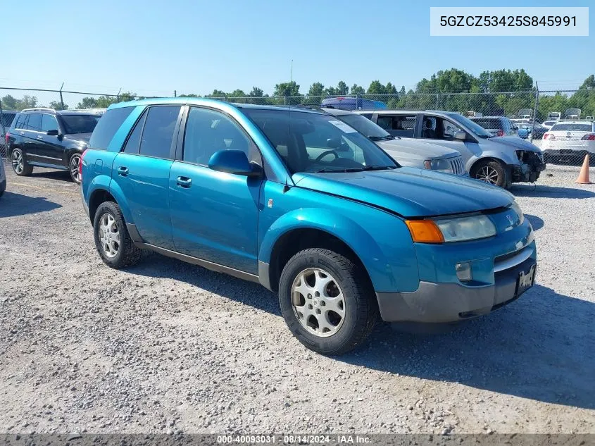 2005 Saturn Vue V6 VIN: 5GZCZ53425S845991 Lot: 40093031