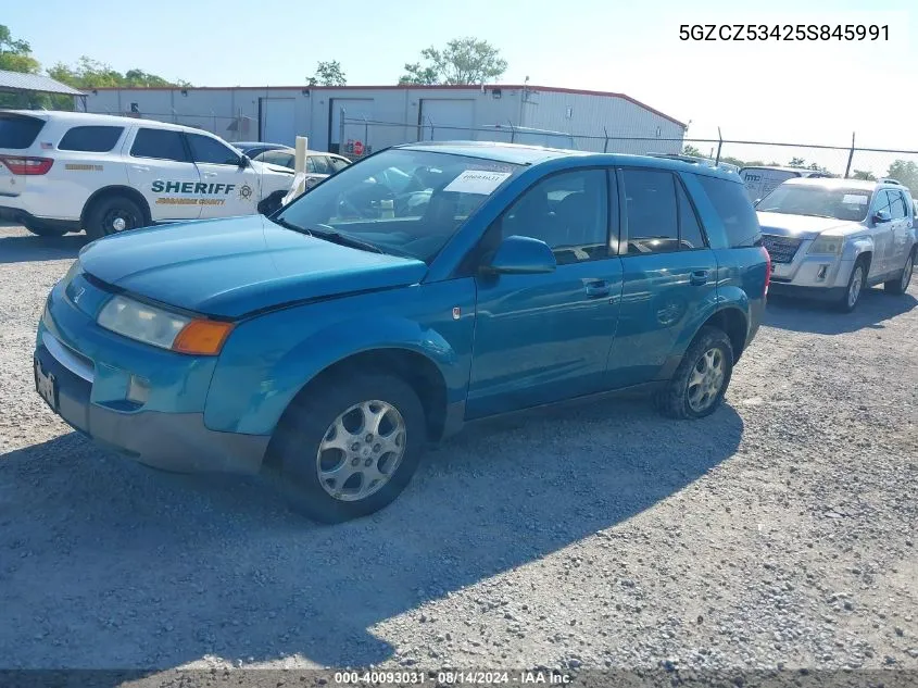 2005 Saturn Vue V6 VIN: 5GZCZ53425S845991 Lot: 40093031