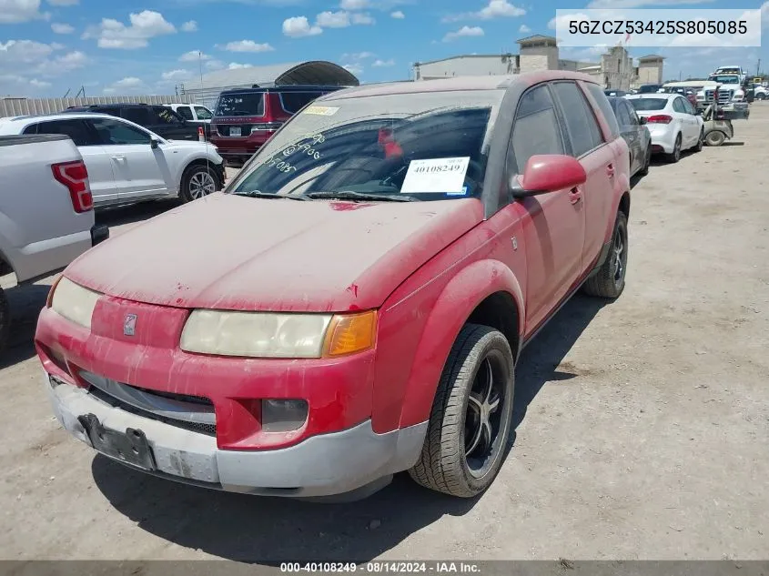 2005 Saturn Vue V6 VIN: 5GZCZ53425S805085 Lot: 40108249