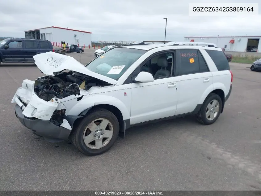 2005 Saturn Vue V6 VIN: 5GZCZ63425S869164 Lot: 40219023