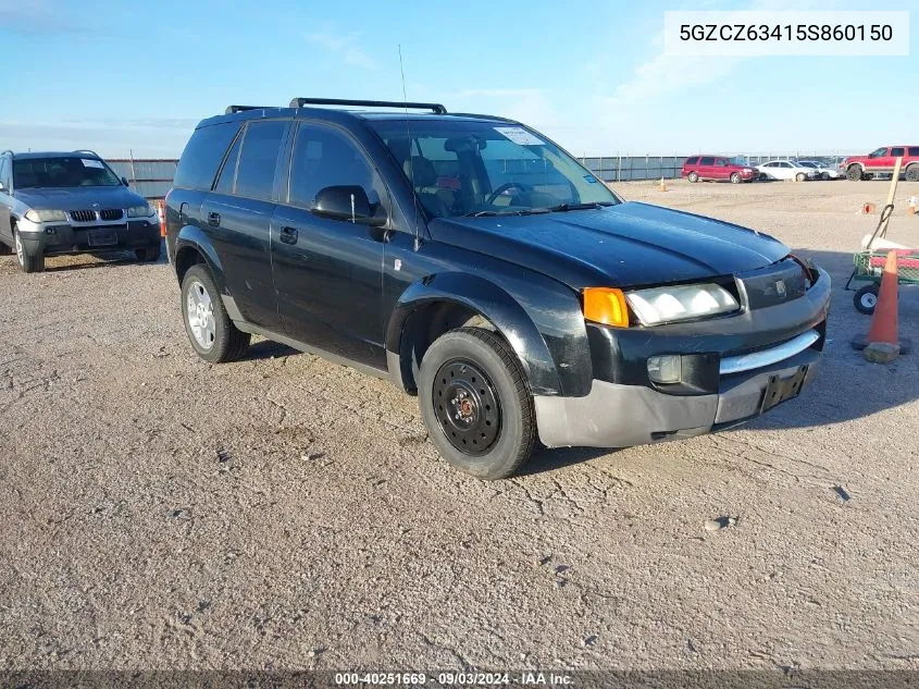 2005 Saturn Vue V6 VIN: 5GZCZ63415S860150 Lot: 40251669