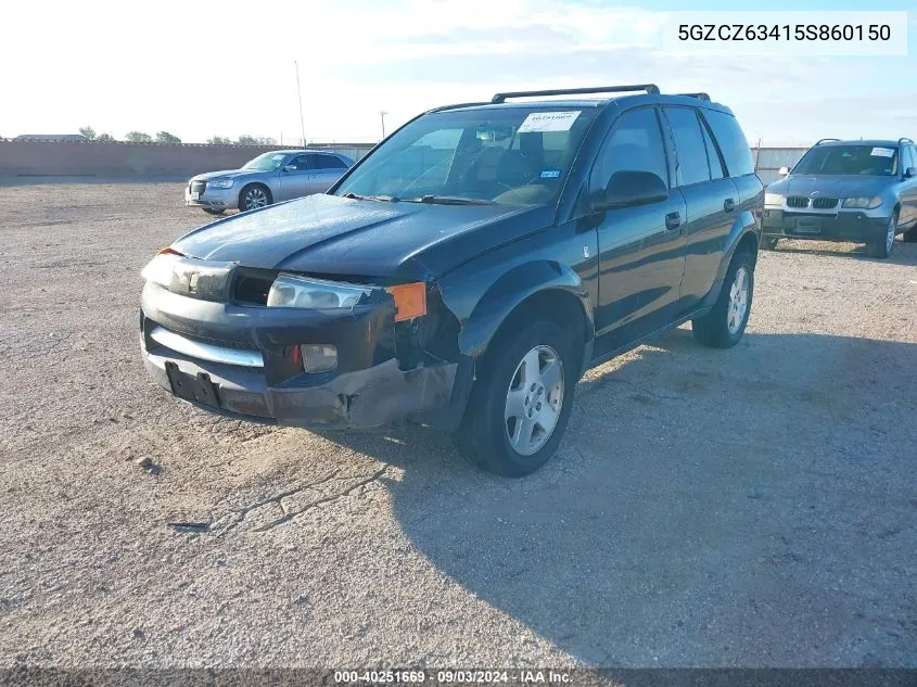 2005 Saturn Vue V6 VIN: 5GZCZ63415S860150 Lot: 40251669