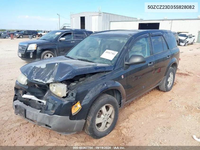 2005 Saturn Vue 4 Cyl VIN: 5GZCZ23D35S828082 Lot: 40367784