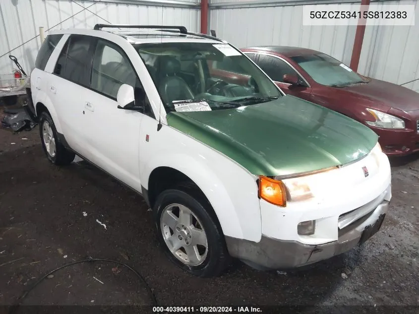 2005 Saturn Vue V6 VIN: 5GZCZ53415S812383 Lot: 40390411