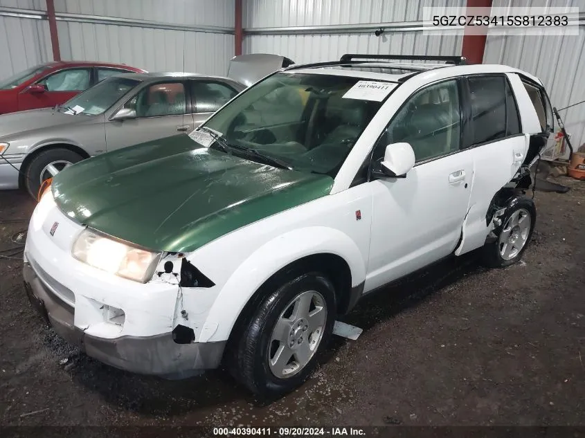 2005 Saturn Vue V6 VIN: 5GZCZ53415S812383 Lot: 40390411