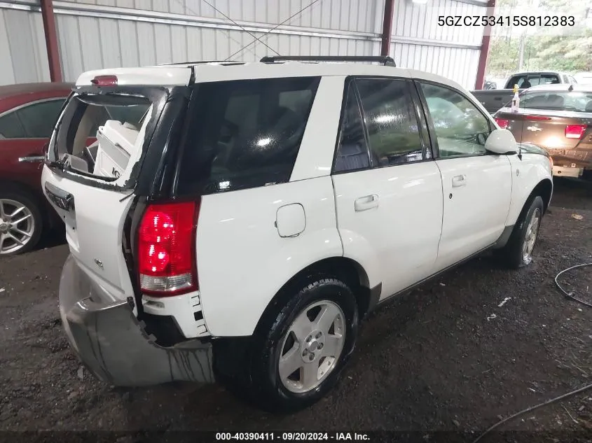 2005 Saturn Vue V6 VIN: 5GZCZ53415S812383 Lot: 40390411