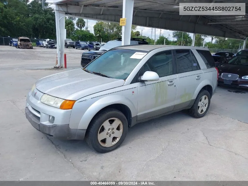 2005 Saturn Vue V6 VIN: 5GZCZ53445S802754 Lot: 40466059