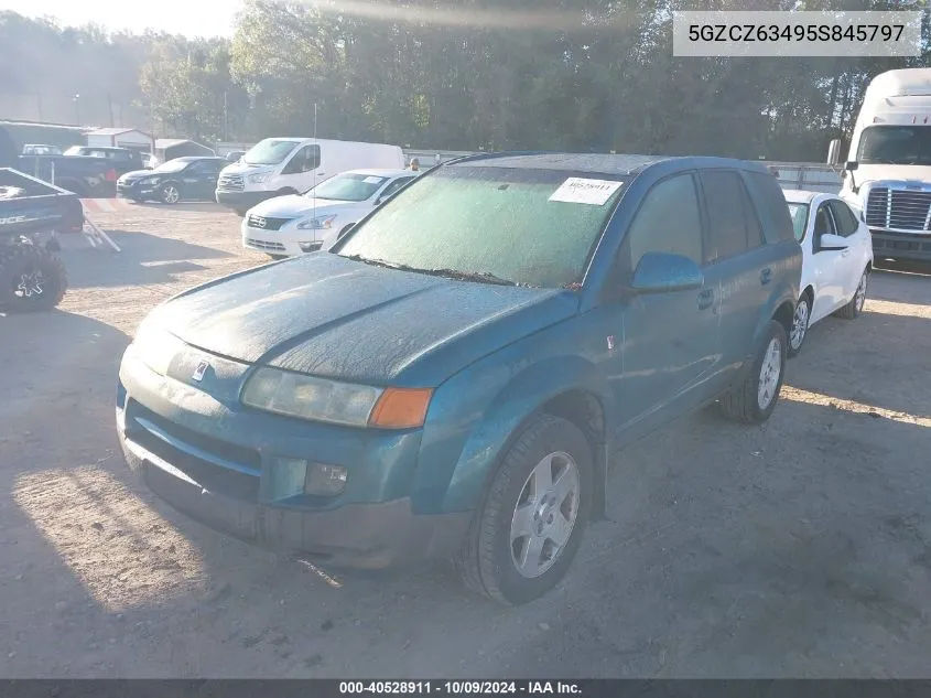 2005 Saturn Vue VIN: 5GZCZ63495S845797 Lot: 40528911