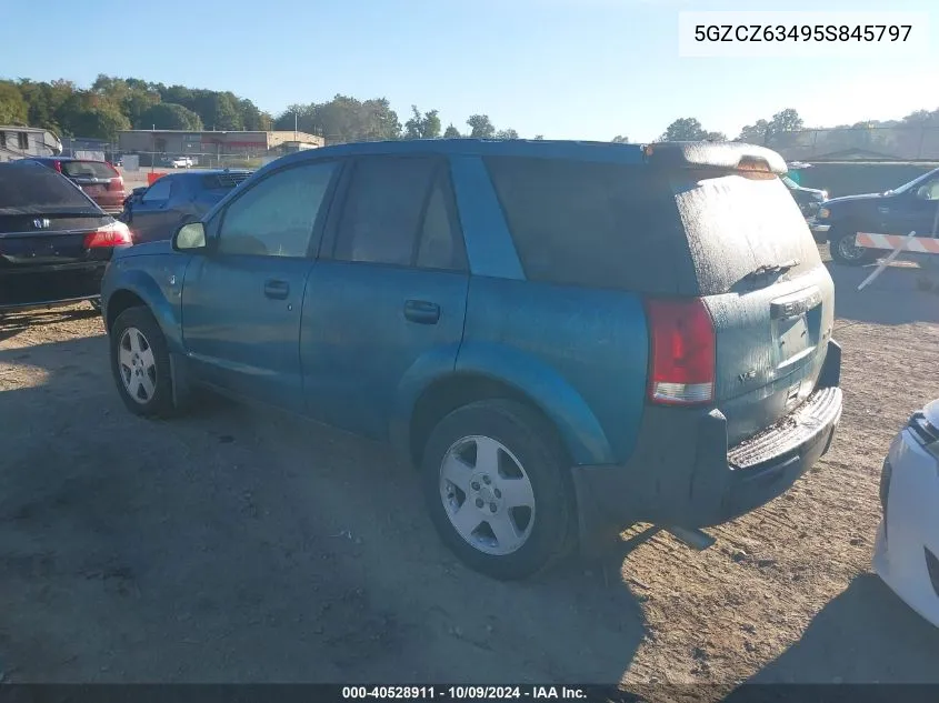 2005 Saturn Vue VIN: 5GZCZ63495S845797 Lot: 40528911