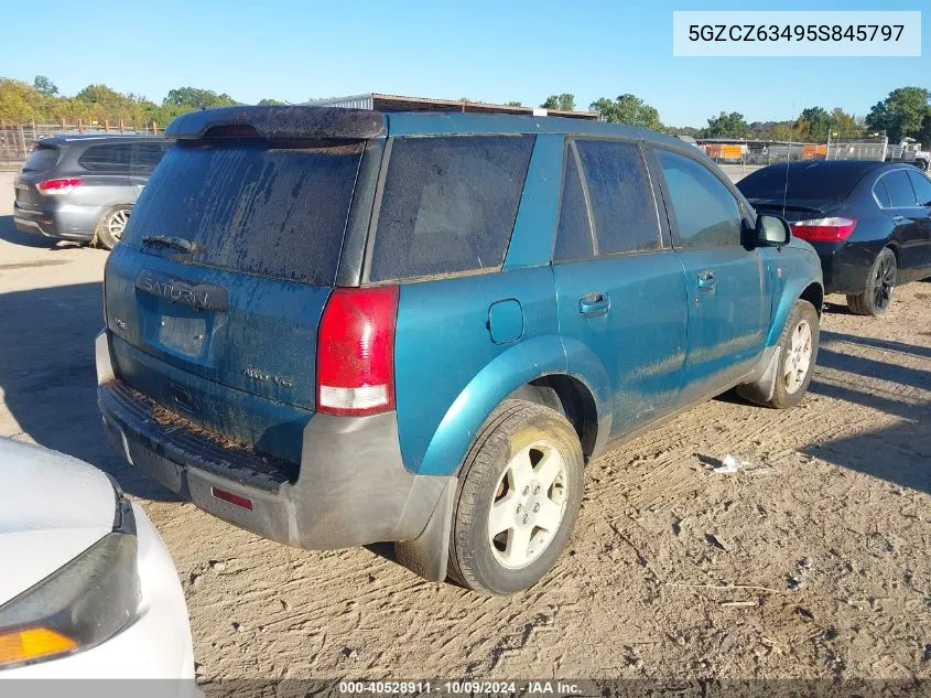 2005 Saturn Vue VIN: 5GZCZ63495S845797 Lot: 40528911