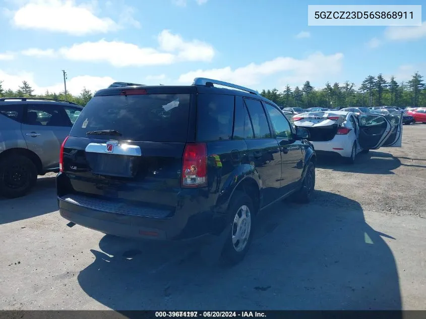 5GZCZ23D56S868911 2006 Saturn Vue 4 Cyl