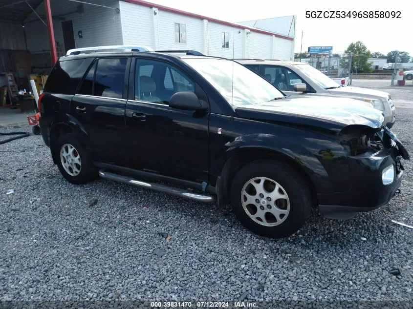 2006 Saturn Vue V6 VIN: 5GZCZ53496S858092 Lot: 39831470