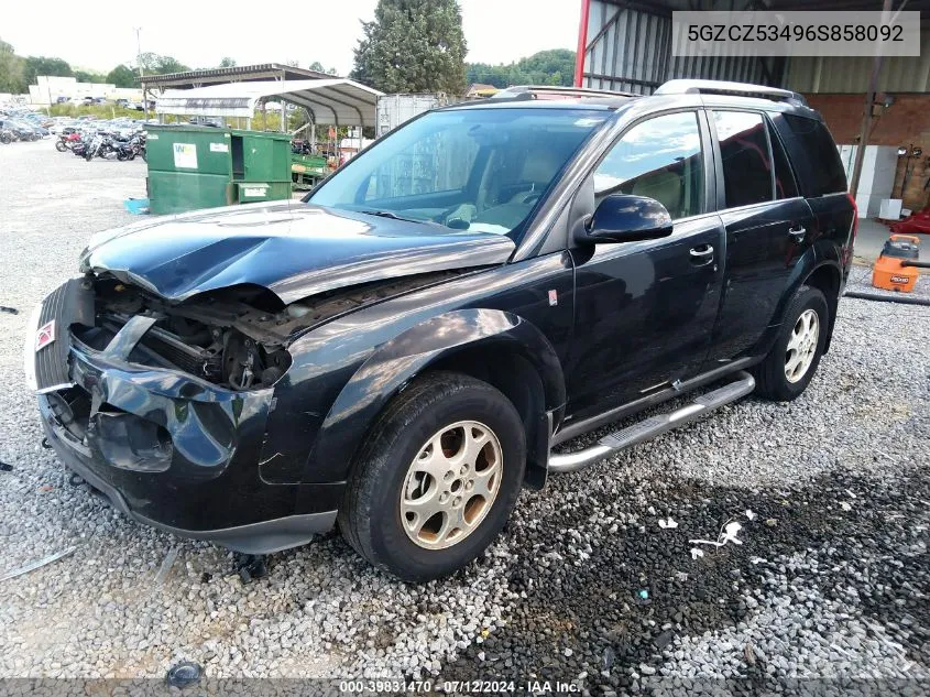 2006 Saturn Vue V6 VIN: 5GZCZ53496S858092 Lot: 39831470