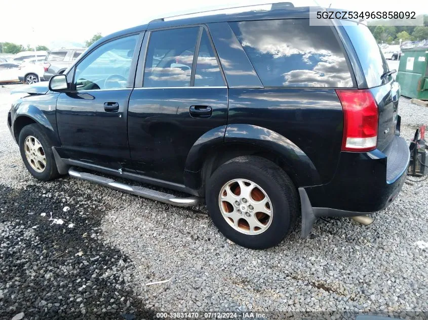 2006 Saturn Vue V6 VIN: 5GZCZ53496S858092 Lot: 39831470