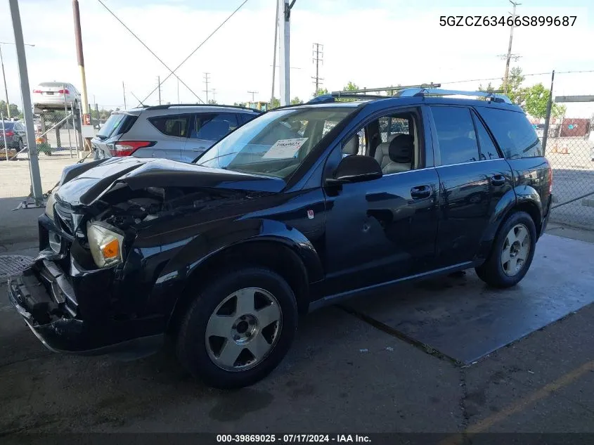 2006 Saturn Vue V6 VIN: 5GZCZ63466S899687 Lot: 39869025