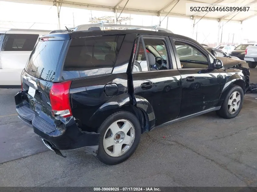 2006 Saturn Vue V6 VIN: 5GZCZ63466S899687 Lot: 39869025