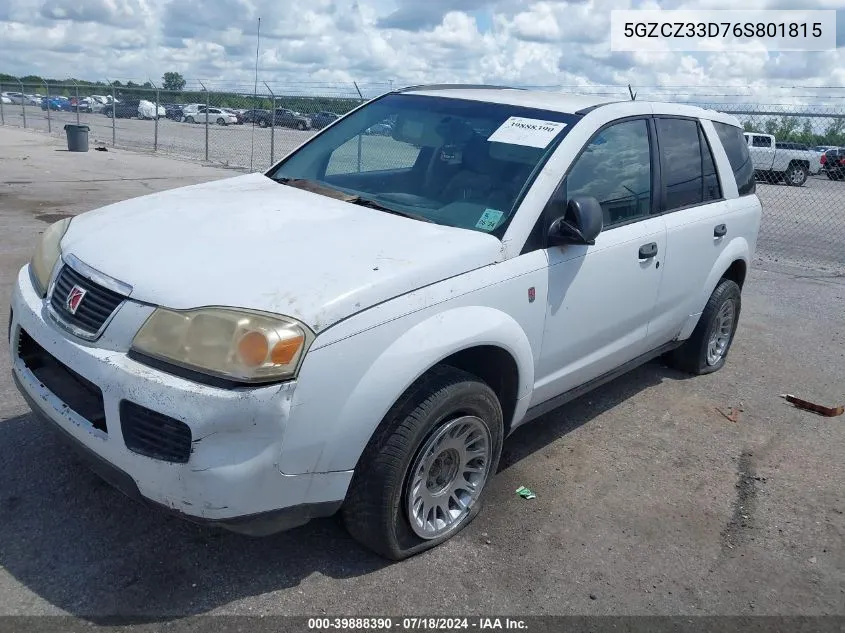 5GZCZ33D76S801815 2006 Saturn Vue 4 Cyl