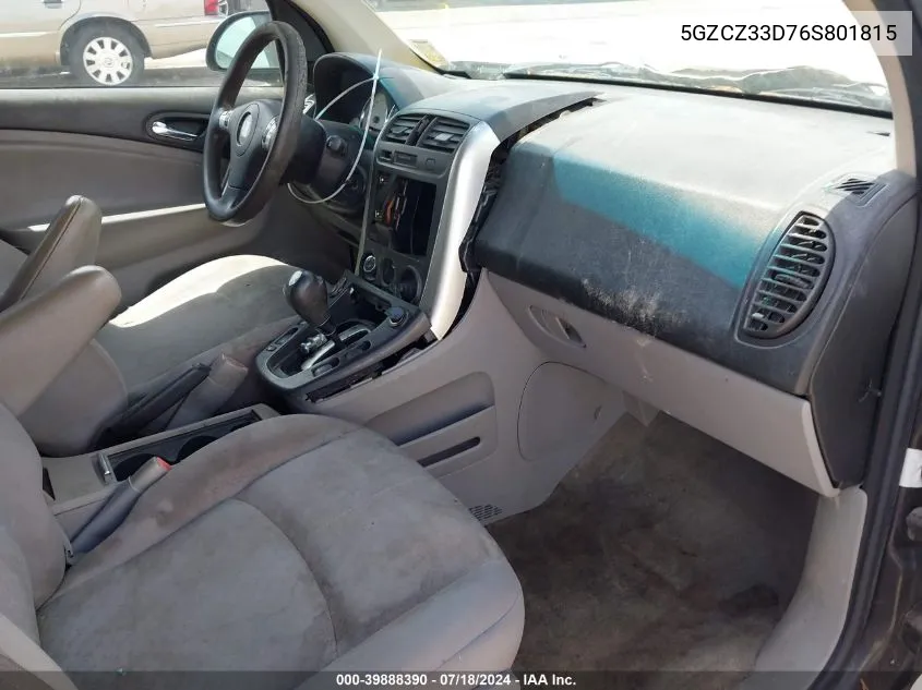 5GZCZ33D76S801815 2006 Saturn Vue 4 Cyl