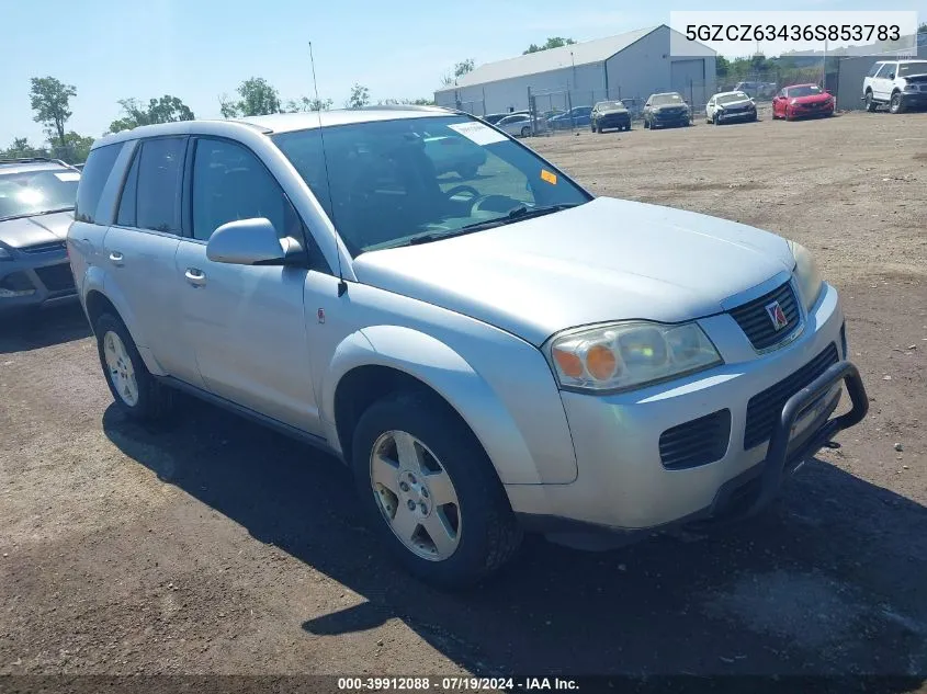 2006 Saturn Vue V6 VIN: 5GZCZ63436S853783 Lot: 39912088